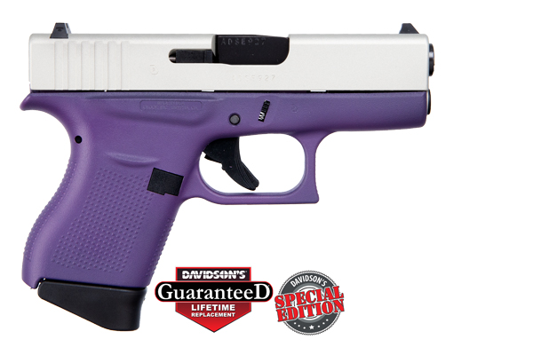 Handguns Apollo Custom|Glock 43 USA 9MMLUGER GLK 43 9MM 6RD PURP SA